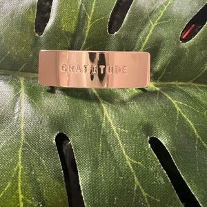 Keep Collective Say Something Bar Charm “Gratitude“